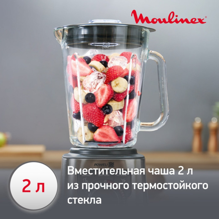 Moulinex PerfectMix+ LM811D10 серебристый
