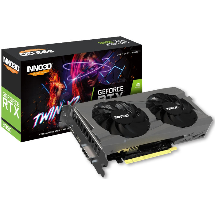 Inno3D RTX 3050 6GB TWIN X2 N30502-06D6-1711VA60 6 Гб