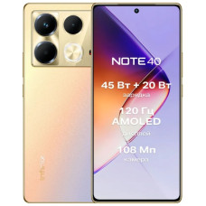 Infinix Note 40 8 ГБ/256 ГБ золотистый