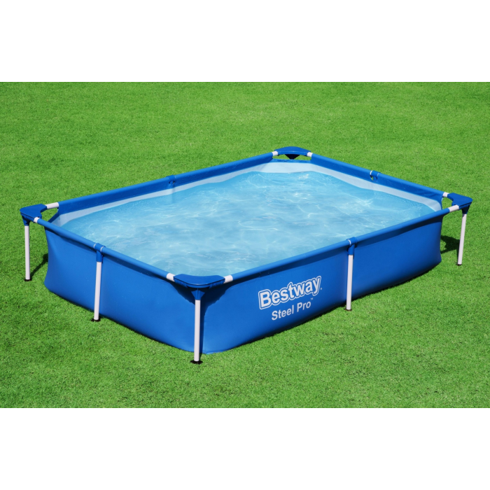 Бассейн каркасный Bestway 56401 Steel Pro, 221x150x43 см