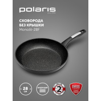 Сковорода универсальная Polaris Monolit 28F 28 см, алюминий