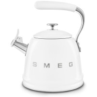 Smeg чайник Стиль 50-х г.г. CKLW2001WH 23 л, нержавеющая сталь