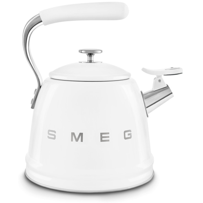 Smeg чайник Стиль 50-х г.г. CKLW2001WH 23 л, нержавеющая сталь