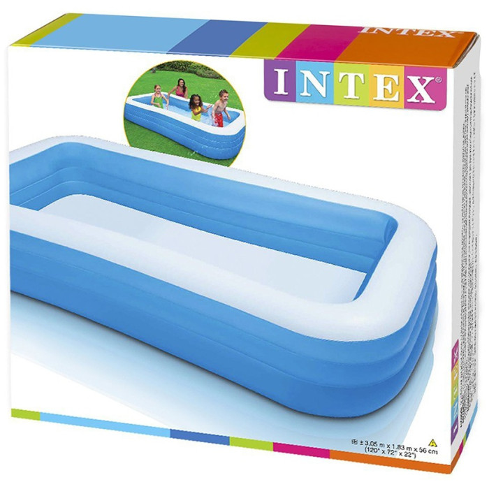 Бассейн надувной Intex 57180NP, 203x152x48 см