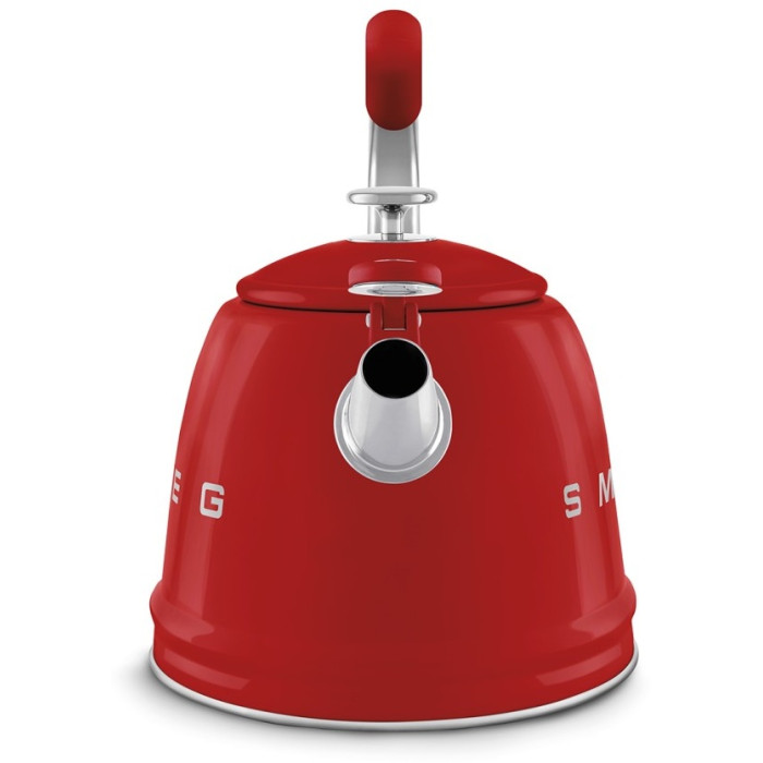 Smeg чайник Стиль 50-х г.г. CKLW2001RD 2.3 л, алюминий, нержавеющая сталь