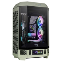 Thermaltake The Tower 300 CA-1Y4-00SEWN-00 зеленый