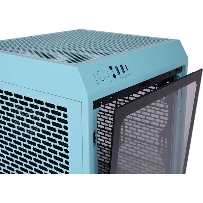 Thermaltake The Tower 200 CA-1X9-00SBWN-00 голубой