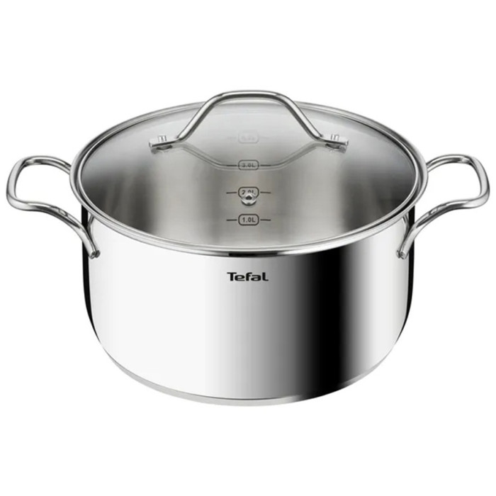 Кастрюля 5 л, Tefal B8644674 нержавеющая сталь