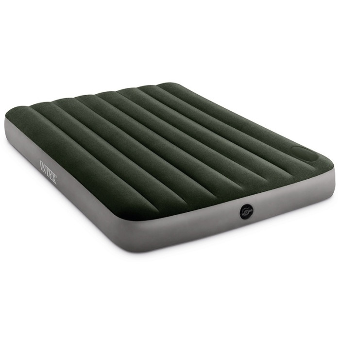 Матрас Intex 64762, 191x137x25 см, насос встроенный