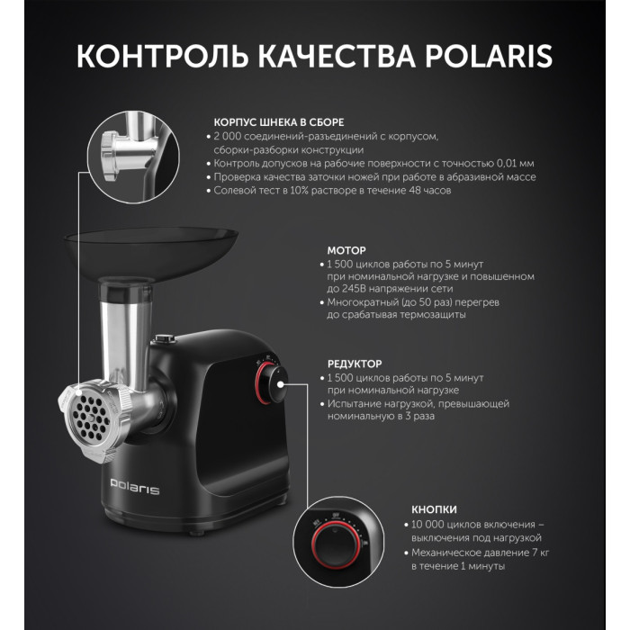 Polaris PMG 1872 черный