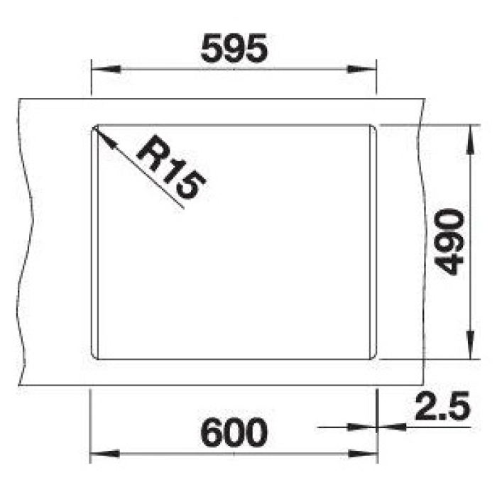 Blanco BLANCO Naya 6 мягкий белый (527128) мягкий белый врезная 61.5х51х20 см, искусственный камень