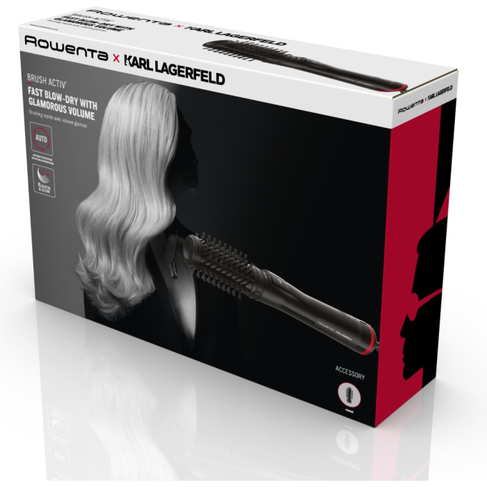 Вращающаяся Фен-щетка Rowenta Karl Lagerfeld CF952LF0 1000 W