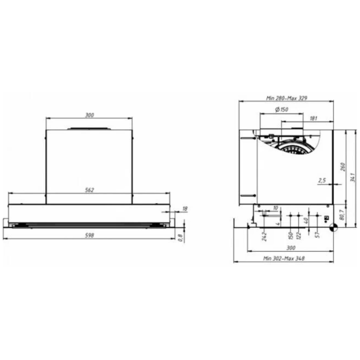 Franke T-FORM CR 60 серебристый