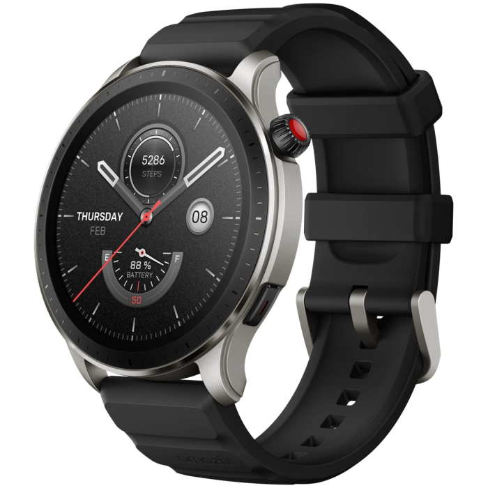 Amazfit GTR 4 серебристый-черный