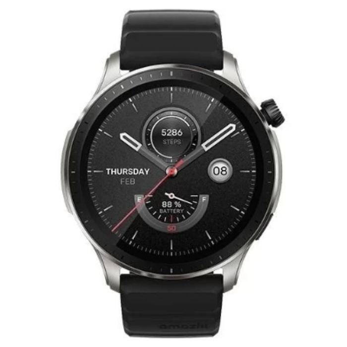 Amazfit GTR 4 серебристый-черный