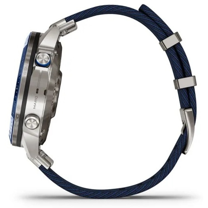 Garmin MARQ Captain Gen 2 серебристый-синий-синий