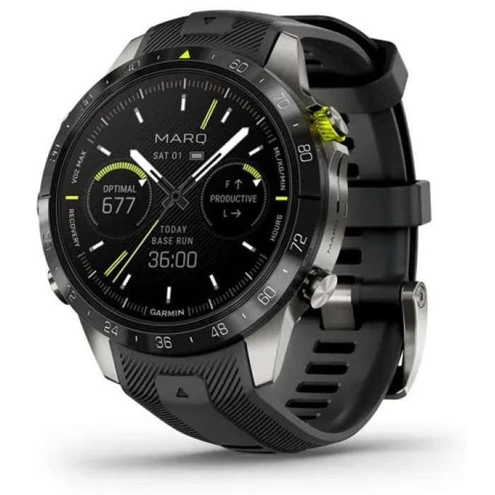 Garmin MARQ Athlete Gen 2 серебристый-черный