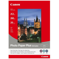 Фотобумага Canon SG-201 A3 20SH 1686B026AA, A3, 20 шт, полуглянцевое покрытие