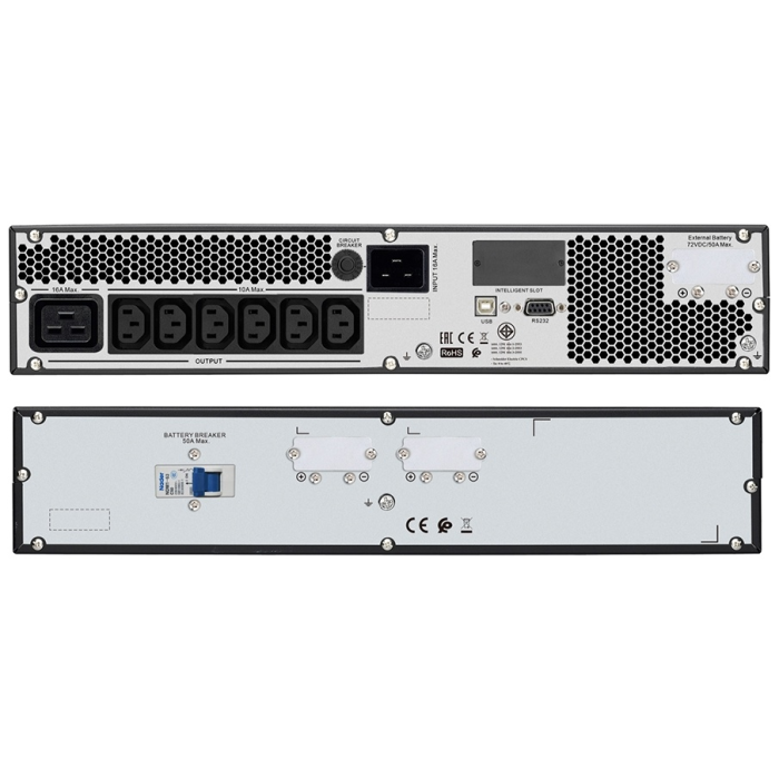 Источник бесперебойного питания APC by Schneider Electric SRVS3KRILRK (SRVSPM3KRIL+SRVS72RLBP-9A+SRVSRK1)
