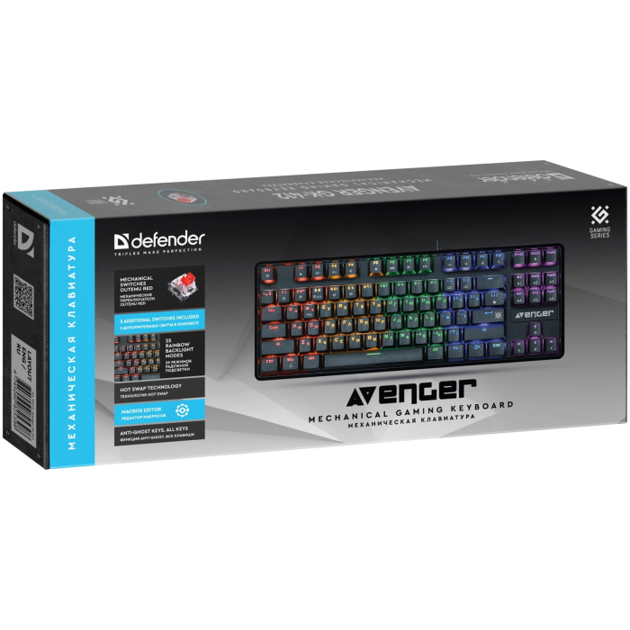 Defender Avenger GK-412 45410 черный