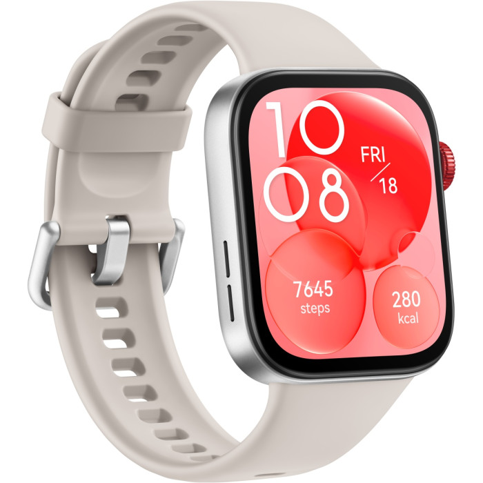 Huawei Watch Fit 3 серебристый-белый-белый