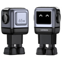Ugreen Nexode Robot 65W GaN CD361 (25685B) USB Type-C, USB 65 Вт черный