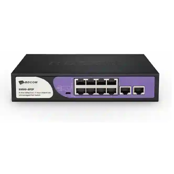 Коммутатор BDCOM S1000-8P2F