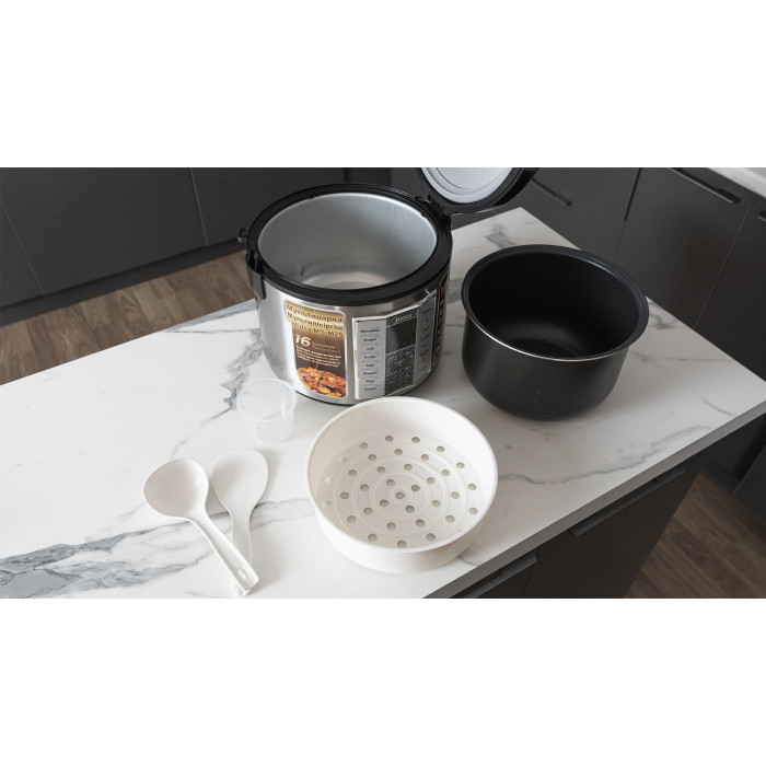 Midea MD-M25 серебристый, черный
