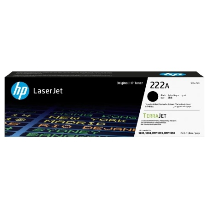 HP EUROPE 222A W2220A черный
