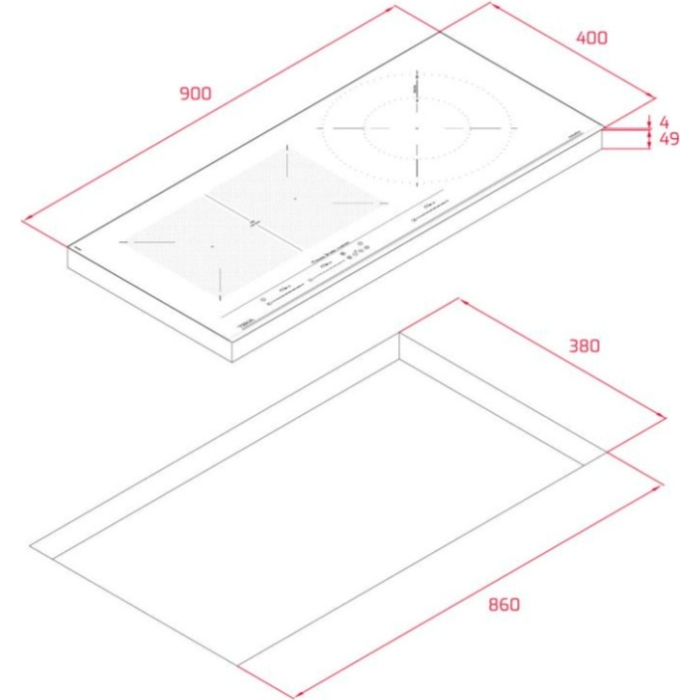 TEKA IZC 93301 MSP черный
