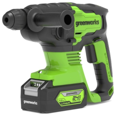 Greenworks GD24SDS2K4 (3803007UBRU) 2 Дж, SDS-Plus