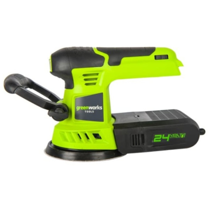 Шлифмашина эксцентриковая Greenworks G24ROS 24V без АКБ и ЗУ