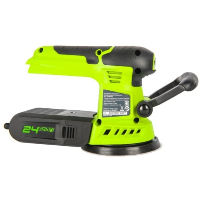 Шлифмашина эксцентриковая Greenworks G24ROS 24V без АКБ и ЗУ