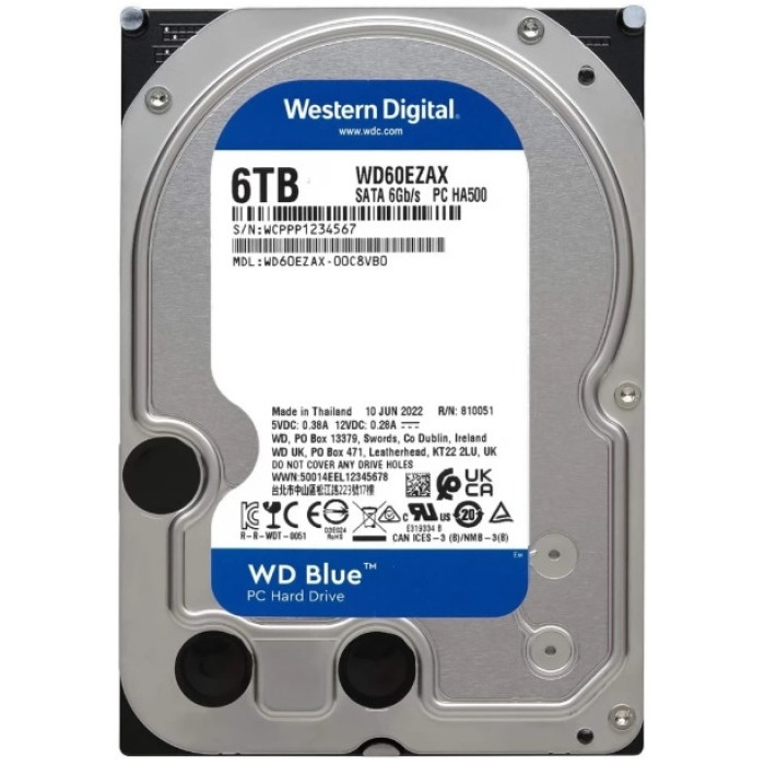 HDD Western Digital WD60EZAX 6000 Гб