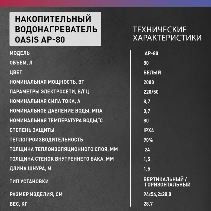 Oasis AP-80