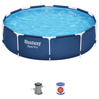 Бассейн каркасный Bestway Steel Pro 56679