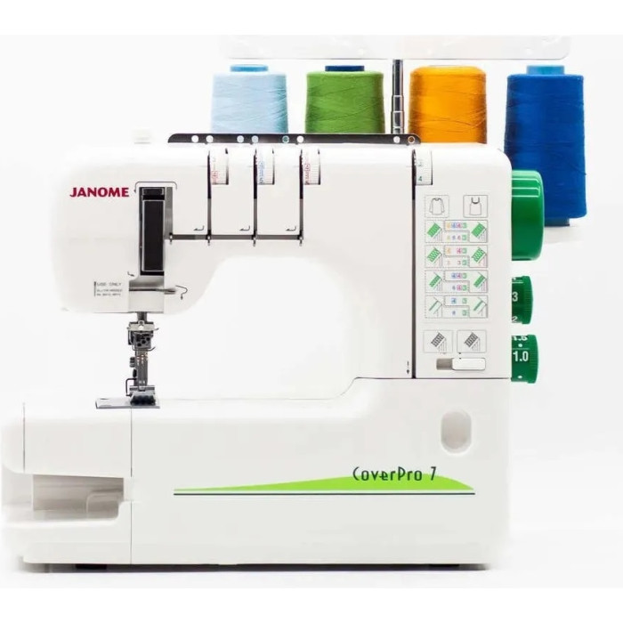 Распошивальная машина Janome Cover Pro 7 белый