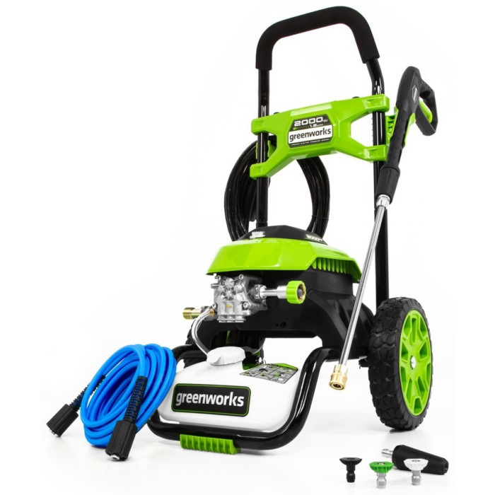 Мойка высокого давления Greenworks GHP2000 (5105507), 140 бар