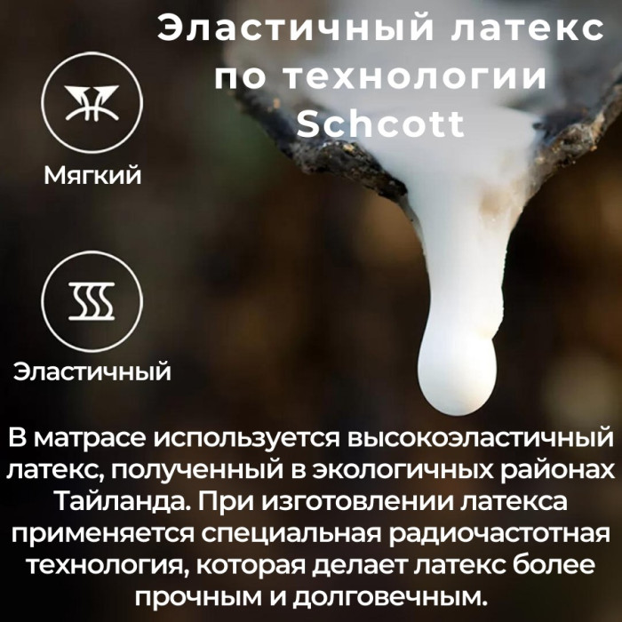 Латексный матрас топпер Xiaomi 8H M1 Air Latex Mattress