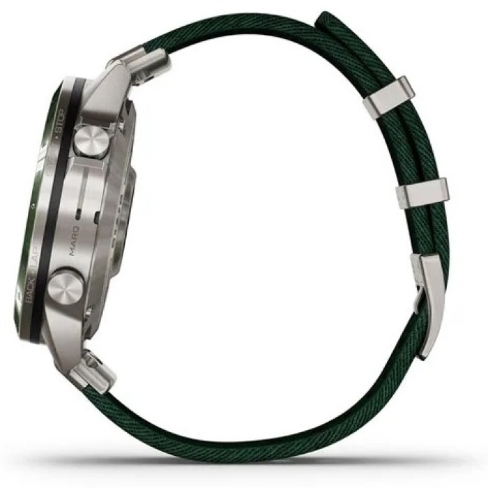 Garmin MARQ Golfer Gen 2 серебристый-зеленый-зеленый