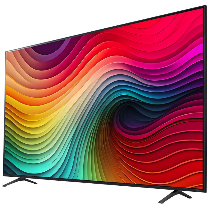 LG 55NANO80T6A 127 см черный