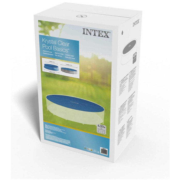Тент Intex 28013, тип бассейна: надувной, каркасный, стационарный, 448x448 см