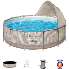 Бассейн каркасный Bestway 561FY, 396x396x107 см