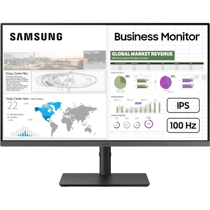 Samsung LS24C430GAIXCI черный