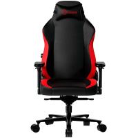 Игровое кресло Lorgar Embrace 533, черный, красный