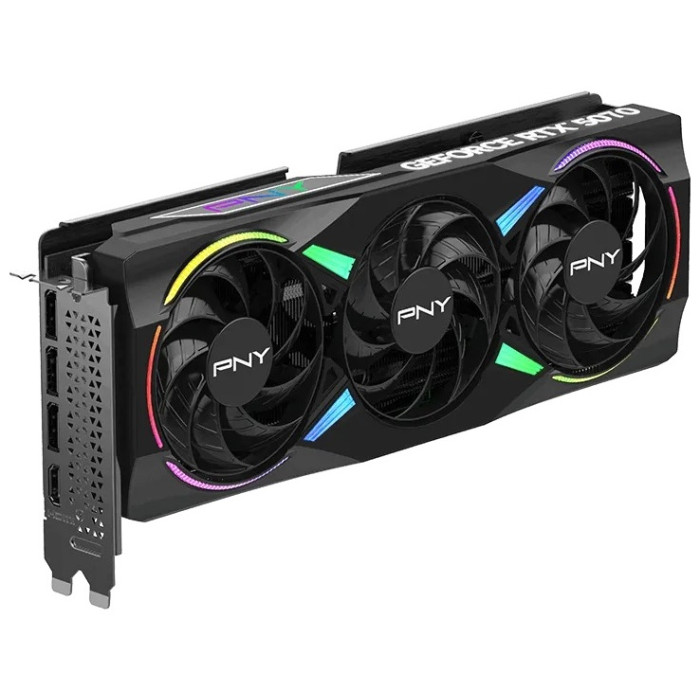 PNY RTX 5070 ARGB EPIC-X RGB Triple Fan 12GB, VCG507012TFXXPB1-O 12 Гб