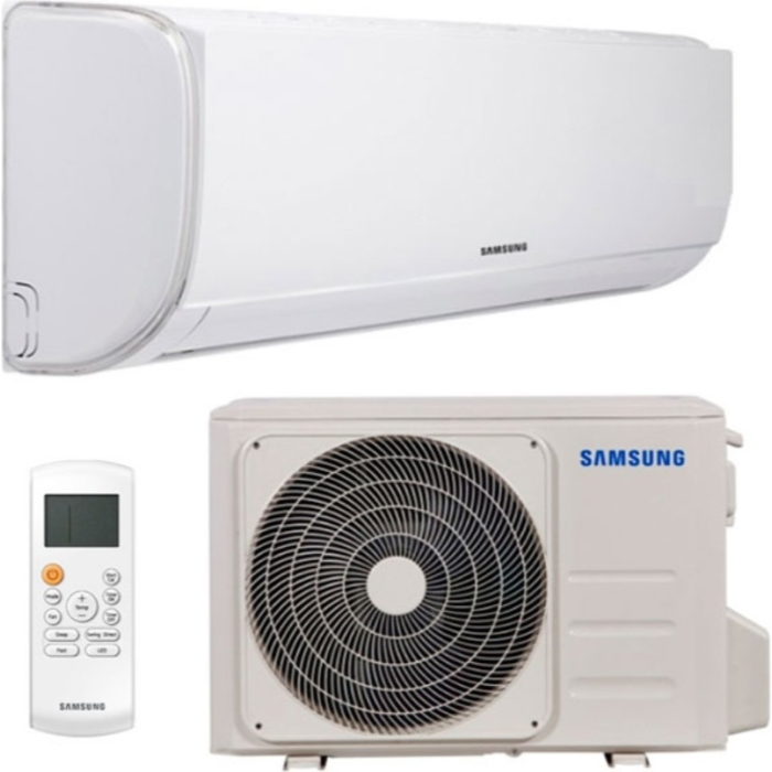 Samsung AR07BQHQASINER/XER белый + монтажный комплект