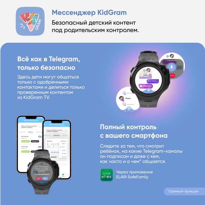 Elari 4GR M черный