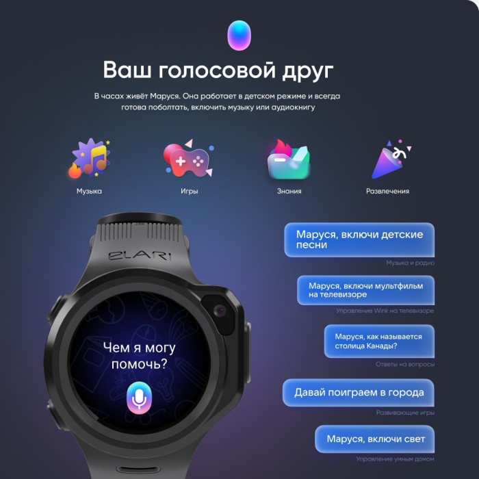 Elari 4GR M черный