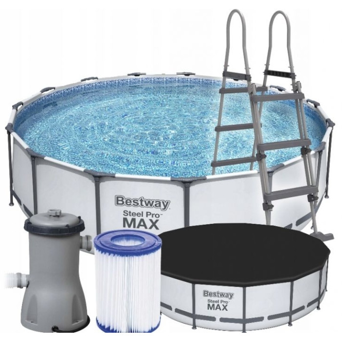 Бассейн каркасный Bestway Steel Pro Max 56438, 457x122 см